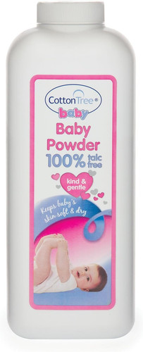 Baby powder talc free - powder, with