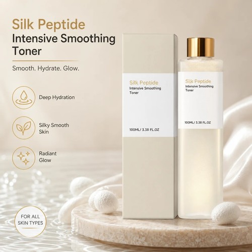 Silk peptide facial toner - silk,