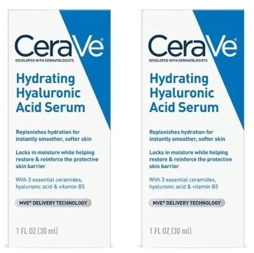 Cerave hydrating hyaluronic - 2x,