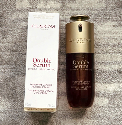 Clarins double serum - double, hydric
