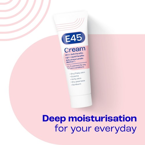 E45 cream 50g - moisturiser, for