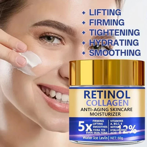 Retinol collagen face lift - face,