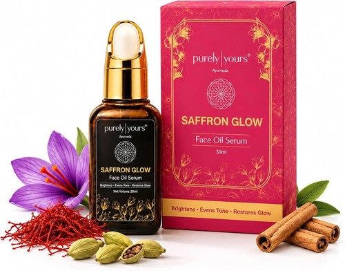 Saffron glow face oil - glow,