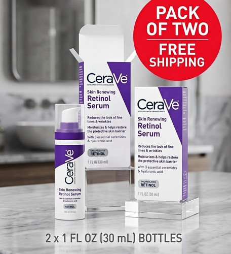 2pcs cerave skin renewing - cerave,
