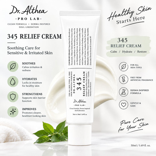 Althea 345 relief cream - dr.althea,