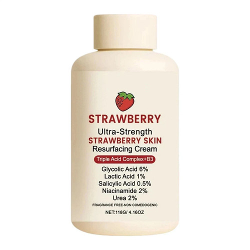Strawberry skin resurfacing - skin,