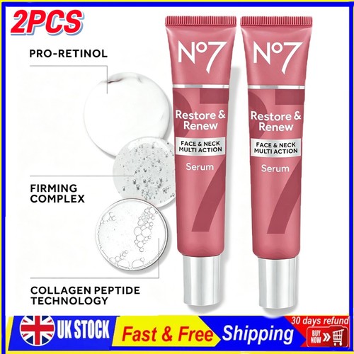 No7 restore renew face - 2x,